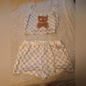 Silky 2 Piece Size Large Pajama For Sale!